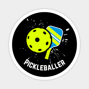 Pickleballer Magnet